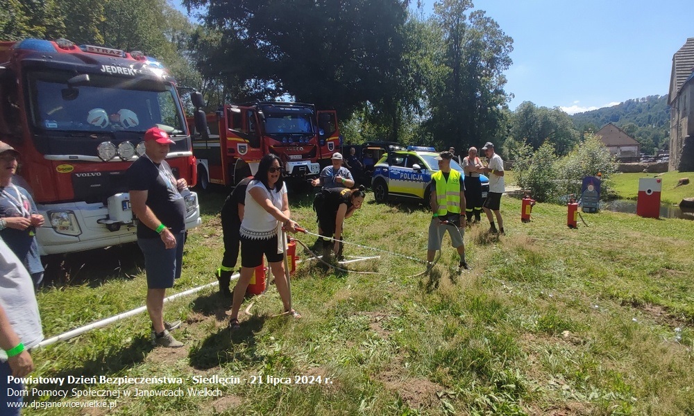 Zdjęcie: Powiatowy Dzień Bezpieczeństwa - Siedlęcin