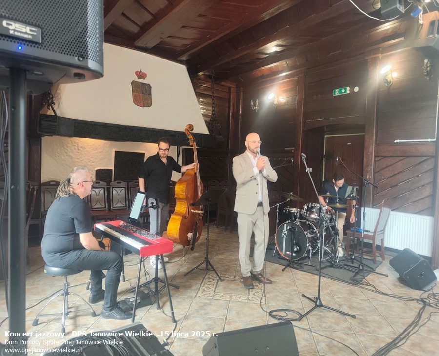 Koncert jazzowy - DPS Janowice Wielkie